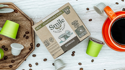 Smile Coffee Werks®: Tiny Coffee Pod Brand On A Huge Sustainability Mission